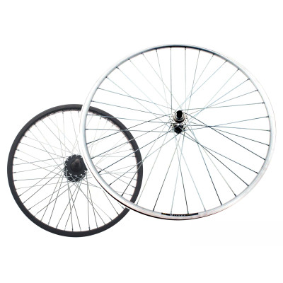 RUOTA POSTERIORE A FILETTO MTB / TOURING 20X1,75 - PERNO 3/8, SFERE, MOZZO ACCIAIO 1V, CERCHIO ALLUMINIO - PERNO 3/8, SFERE, MOZ