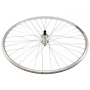 RUOTA 700 POSTERIORE CONDOR - 28"", ARGENTO - 28"", ARGENTO