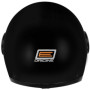 CASCO JET NEON SOLID NERO OPACO