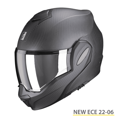 Exo-tech evo carbon solid nero opaco m