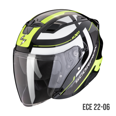 Exo 230 pul nero-giallo neon m