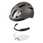 CASCO E-WAY - M (52-58 CM), ARGENTO - M (52-58 CM), ARGENTO